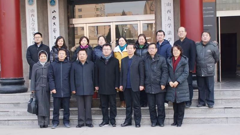 中国政法大学民商经济买球的app软件下载书记王洪松教授一行莅临买球的app软件下载考察交流
