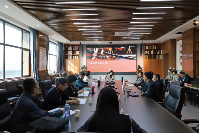 卢宇鸿副校长带队赴买球的app软件下载督导本科教育教学评估工作